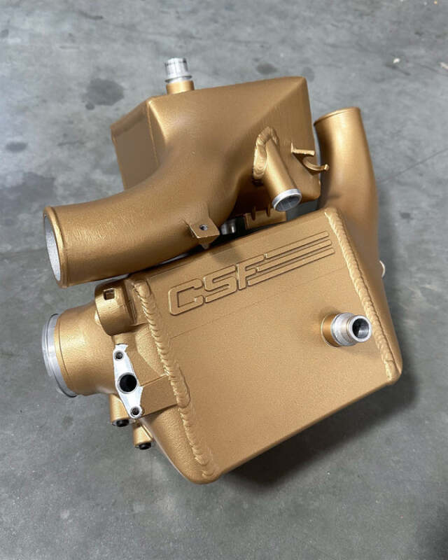 CSF 2025+ BMW G90 M5 / G99 M5 Touring Charge Air Cooler - Poly Gold Satin