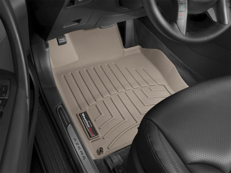 WeatherTech 12+ Hyundai Azera Front FloorLiner - Tan