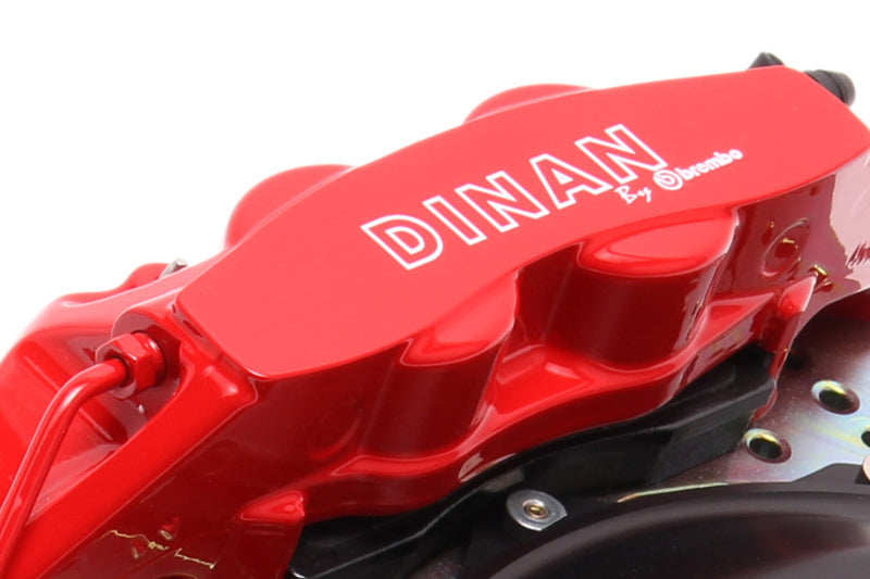 Dinan 2011 BMW 1M (E82) Red Caliper/Slotted Brake Set - Rear