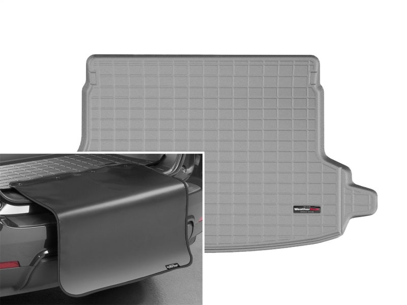 WeatherTech 2019+ Subaru Forester Cargo With Bumper Protector - Grey