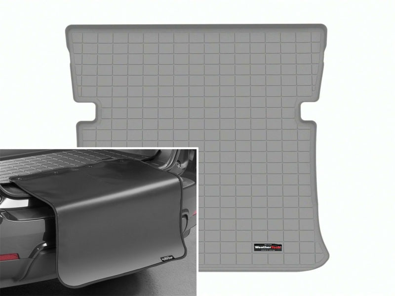 WeatherTech 2023 Mercedes-Benz EQS SUV Cargo w/ Bumper Protector - Grey