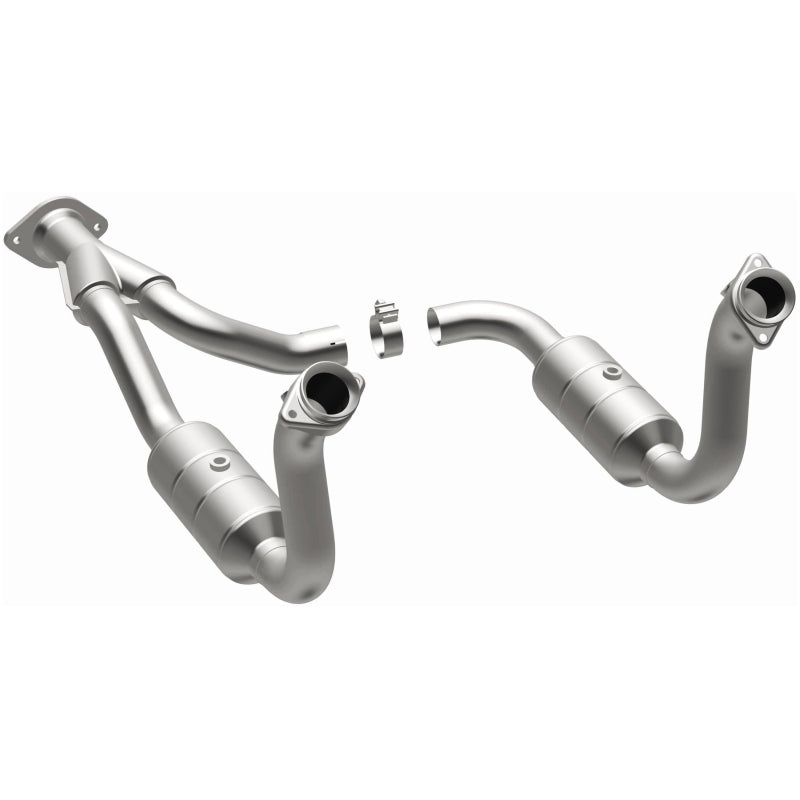 MagnaFlow DF Cat Conv 08-10 Ford F-250/F-250 SD/F-350/F-350 SD 5.4L/6.8L/F-450 SD 6.8L Y-Pipe Assy