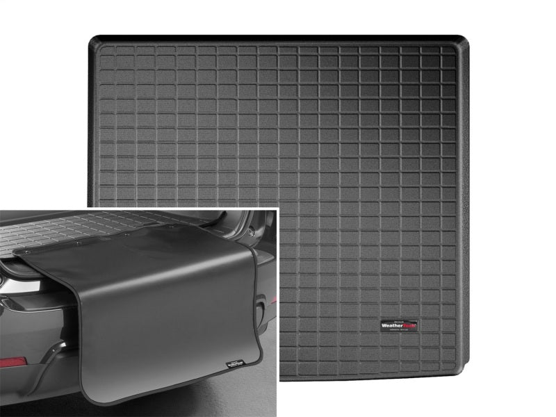 WeatherTech 15+ Cadillac Escalade/Chevy Tahoe/GMC Yukon Cargo Liner w/ Bumper Protector - Black