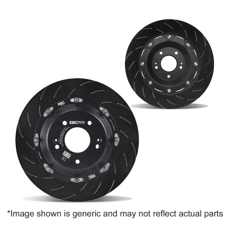 EBC Racing 03-12 Mazda RX-8 Replacement BBK Complete Assembly 330mm Front Disc Rings (Pair)