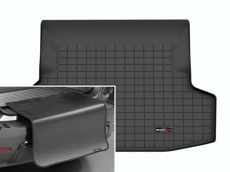 WeatherTech 22-23 Subaru WRX Cargo Liner w/Bumper Protector - Black