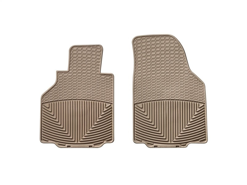 WeatherTech 89-92 Porsche 911 (964) Front Rubber Mats - Tan