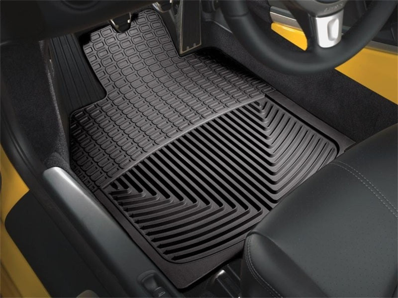 WeatherTech 05-11 Porsche 911 (997) Front Rubber Mats - Black