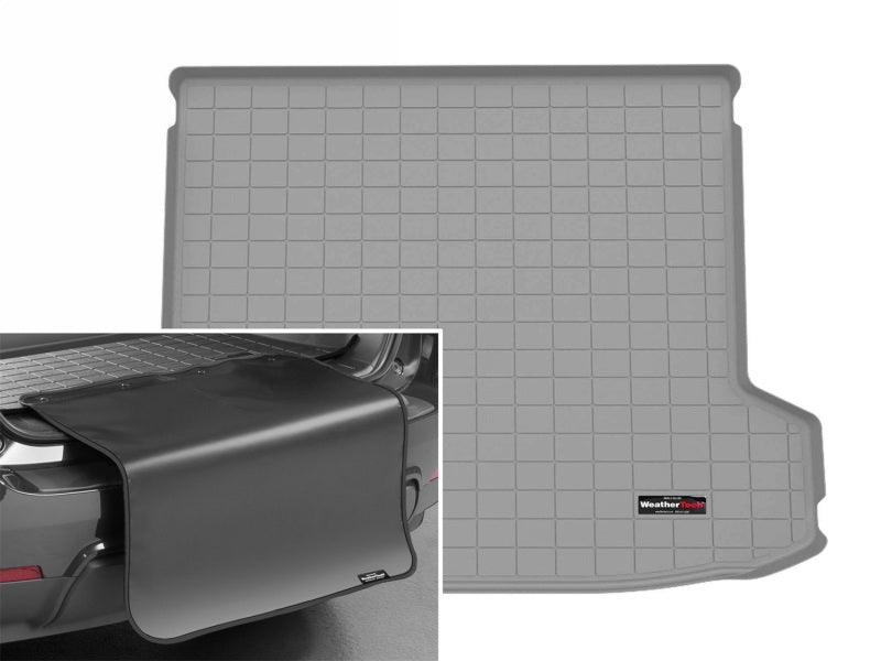 WeatherTech 22-25 Hyundai Tucson Hybrid Cargo Liner w/Bumper Protector - Grey