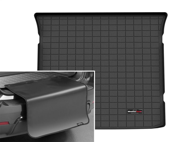 WeatherTech 2022+ Kia EV6 Behind 2nd Row Seat Cargo Liner w/Bumper Protector - Black