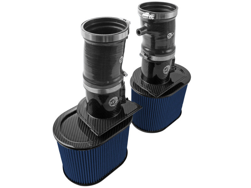 aFe 15-19 Lamborghini Huracan V10-5.2L Track Series Intake System w/ Pro 5R Filter