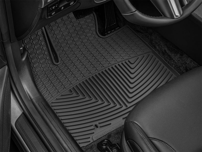 WeatherTech 22-23 Hyundai Tucson (Incl. Hybrid) / Santa Cruz Front Rubber Mats - Black
