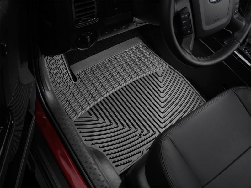 WeatherTech 09-11 Ford Escape Front Rubber Mats - Black