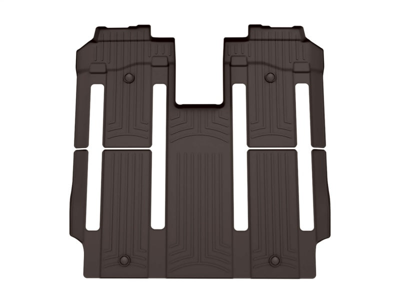 WeatherTech 25-26 Toyota Sienna 2nd & 3rd Row Rear FloorLiner - Cocoa