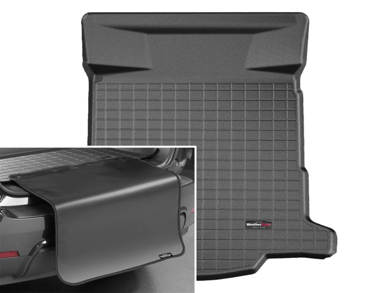 WeatherTech 2014+ Chevrolet Impala Cargo With Bumper Protector - Black