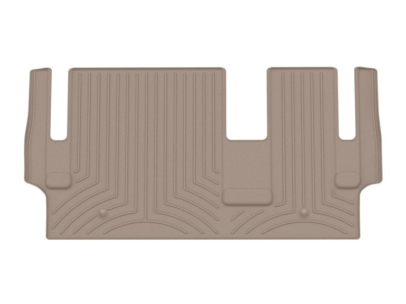 WeatherTech 2021+ Toyota Sienna Rear (3rd Row) FloorLiner HP - Tan (8 Passenger)