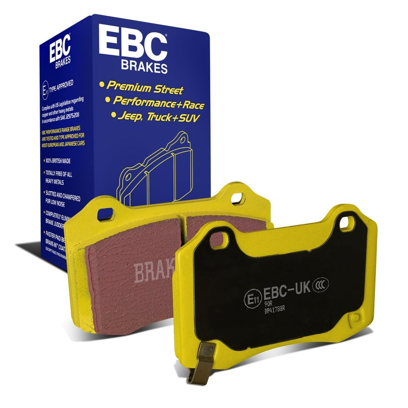 EBC 15+ Cadillac CTS 3.6 Twin Turbo Yellowstuff Rear Brake Pads
