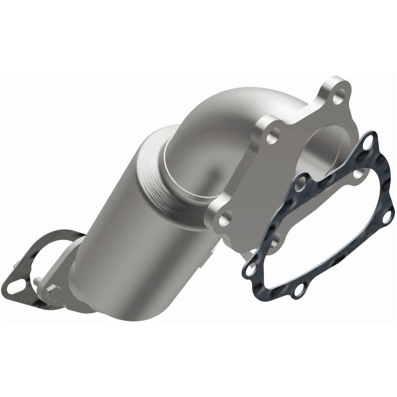 MagnaFlow Direct Fit Catalytic Converter 08-09 Subaru STi front OEM