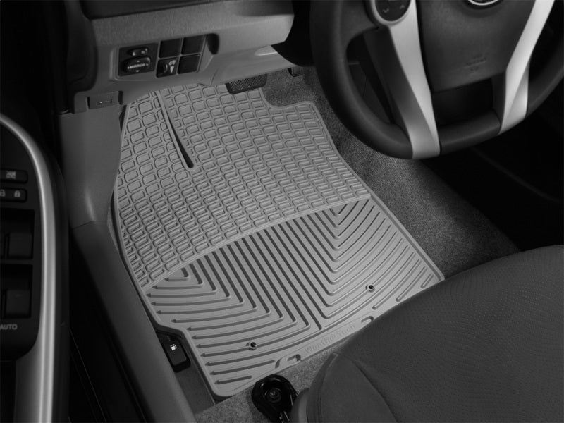 WeatherTech 10-11 Toyota Prius Front Rubber Mats - Grey