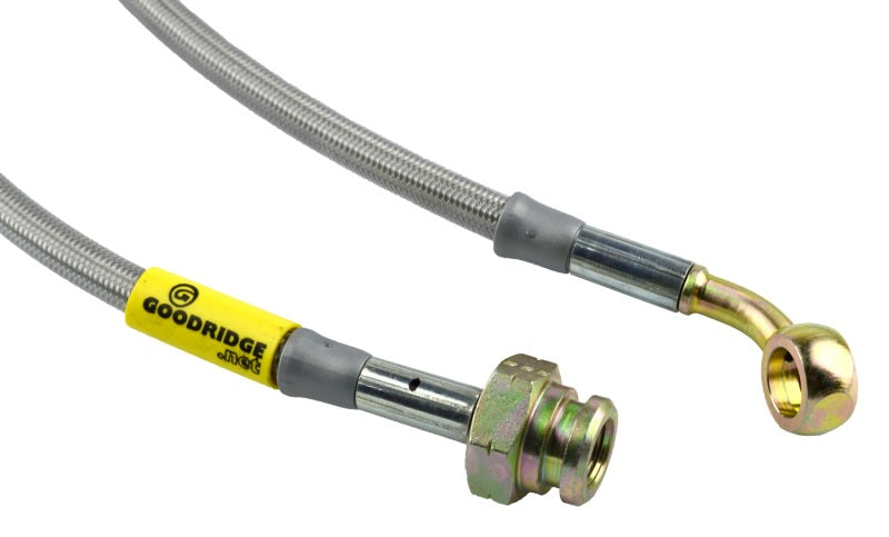 Goodridge 06-11 Honda Civic (Rear Disc Models) Stainless Steel Brake Line Kit