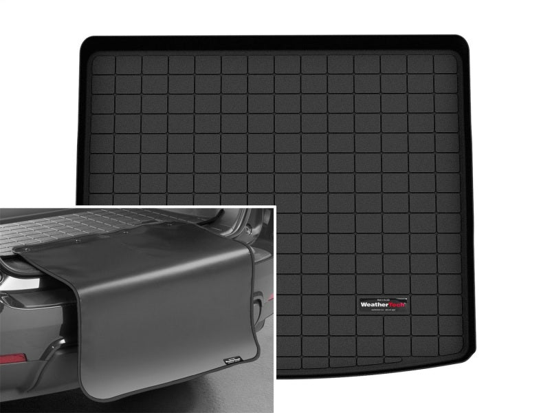 WeatherTech 22-23 Volkswagen Taos Cargo With Bumper Protector - Black