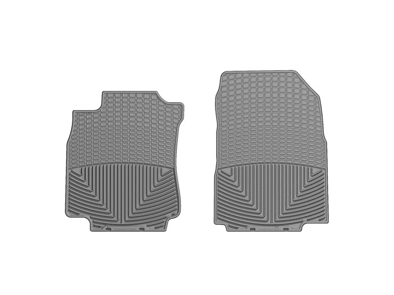 WeatherTech 07-11 Nissan Versa Front Rubber Mats - Grey