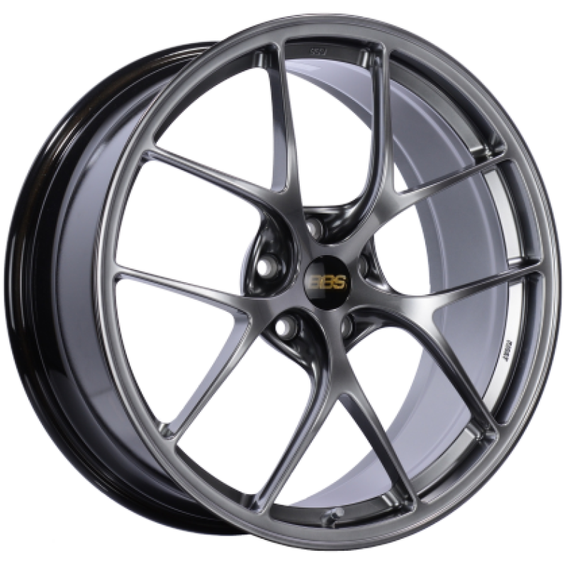 BBS RI-D 20x10 5x112 ET19 Diamond Black Wheel -82mm PFS/Clip Required