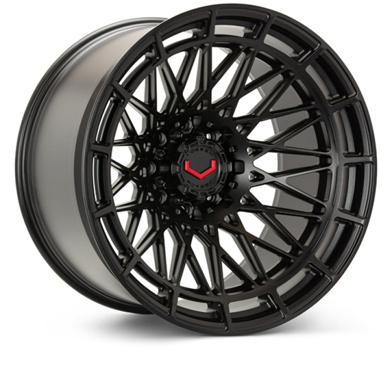Vossen LCX-03 24x14 - 8x180 - ET75 - Mega Deep - 124.3 - Satin Black Wheel