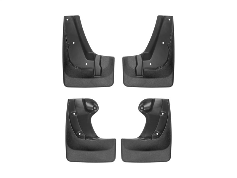WeatherTech 2019+ Subaru Ascent No Drill Mudflaps - Black