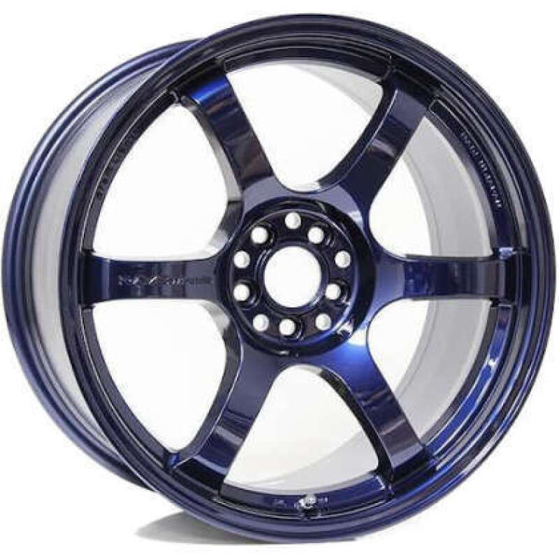 Gram Lights 57NR 18x9.5 +38 5x114.3 Eternal Blue Pearl Wheel