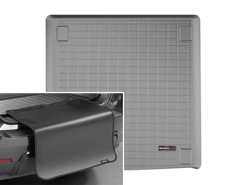 WeatherTech 18+ Jaguar XF Sportbrake Cargo Liner w/Bumper Protector - Grey