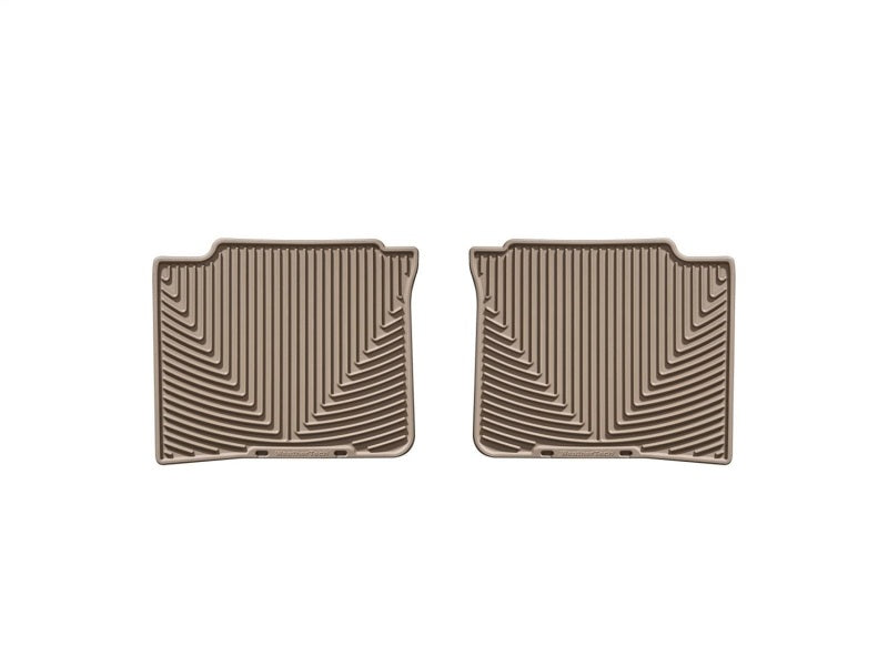 WeatherTech 09+ Toyota Venza Rear Rubber Mats - Tan