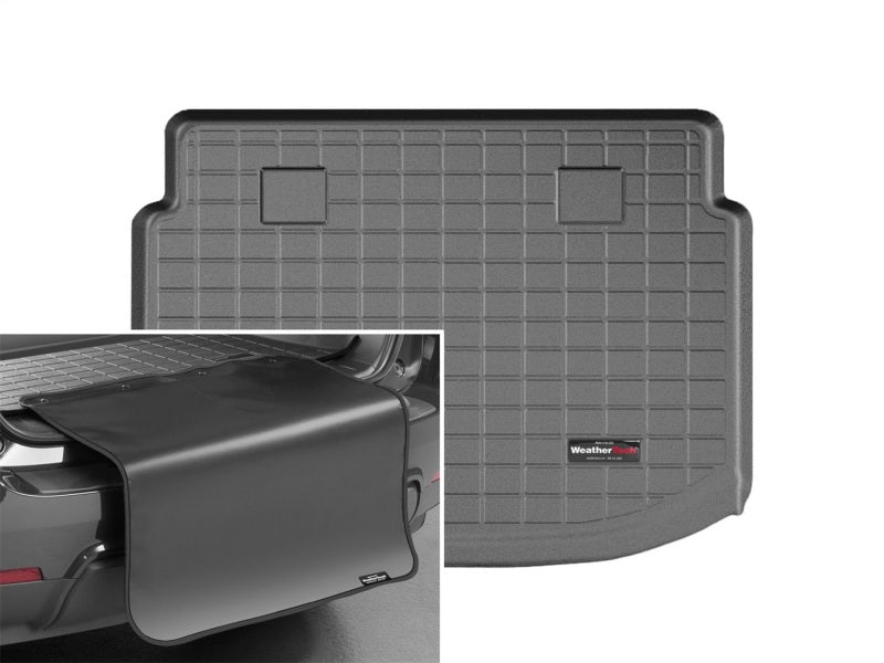 WeatherTech 13-16 Ford C-MAX Cargo With Bumper Protector - Black