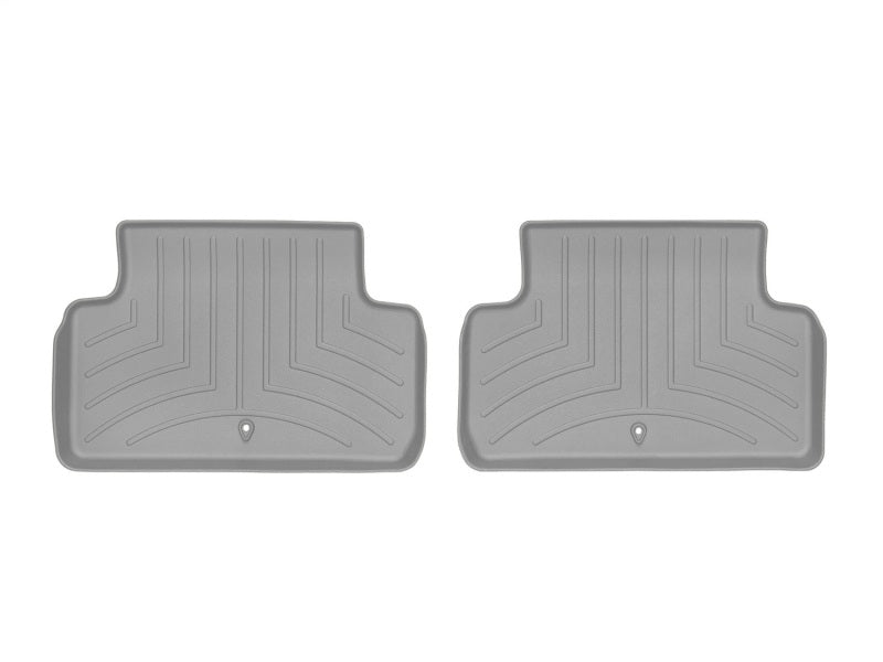WeatherTech 2019+ Genesis G70 Rear FloorLiner - Grey (2-Piece Liner)