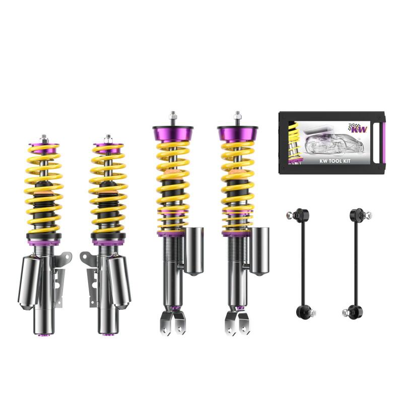 KW Coilover Kit V3 Porsche 911 (997) Turbo Coupe w/o PASM