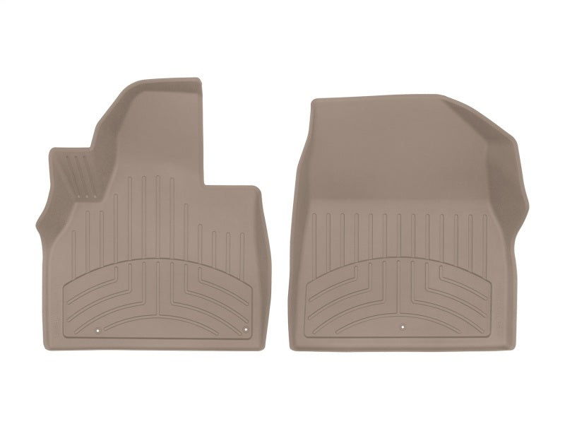 WeatherTech 2020+ Kia Telluride Front FloorLiner HP - Tan
