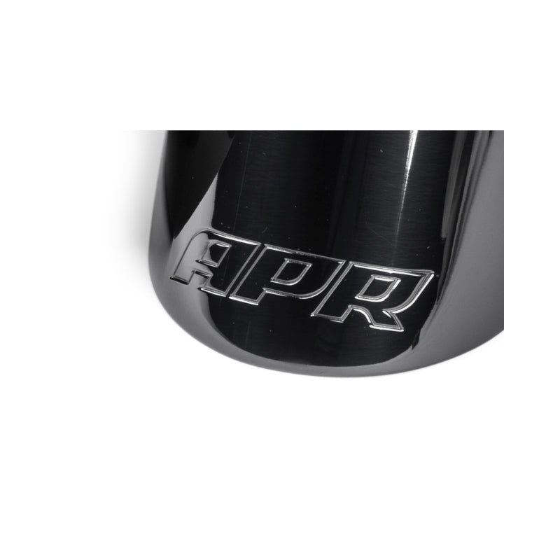 APR Double-Walled 3.5in Slash-Cut Tips - Diamond Black - Set of 2
