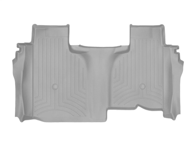 WeatherTech 2019+ Chevrolet Silverado 1500 Rear FloorLiner - Grey