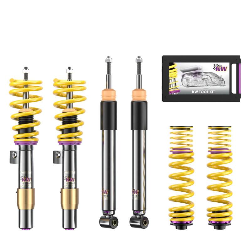KW Coilover Kit V3 BMW M3 (E90/E92) equipped w/ EDC (Electronic Damper Control)Sedan Coupe