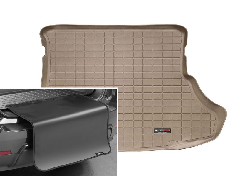 WeatherTech 10-15 Toyota Prius Cargo Liner w/ Bumper Protector - Tan