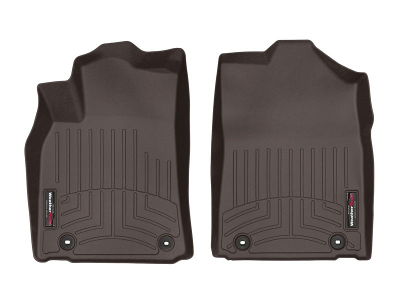 WeatherTech 2016+ Lexus ES Front FloorLiner - Cocoa