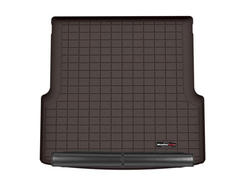 WeatherTech 2022+ BMW i4 eDRIVE40/i4 M50 Cargo Liner With Bumper Protector - Cocoa