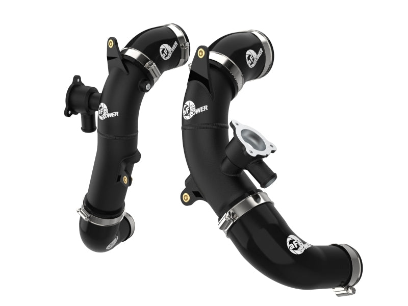 aFe 2022 Toyota Tundra V6-3.5L (tt) BladeRunner 2.5in Aluminum Hot Charge Pipe - Black
