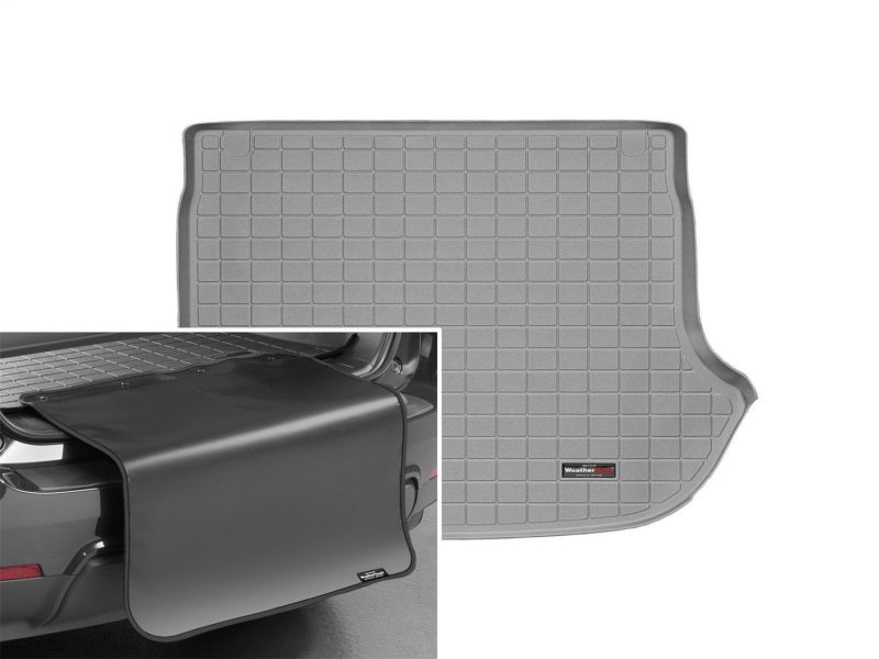 WeatherTech 09-14 Nissan Murano Cargo Liners w/ Bumper Protector - Grey