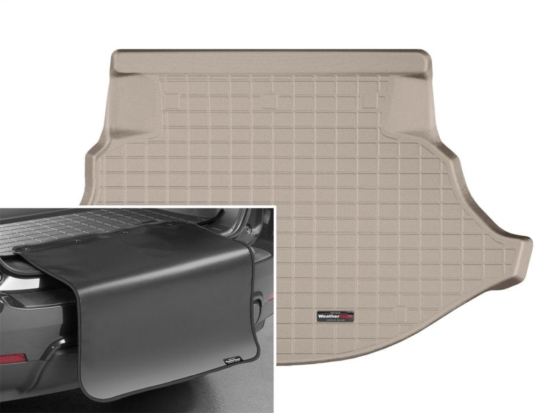 WeatherTech 09-15 Toyota Venza Cargo With Bumper Protector - Tan