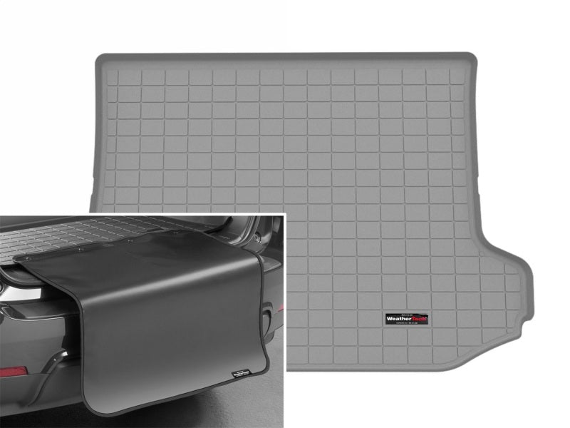 WeatherTech 06-12 Toyota Rav4 Cargo Liner w/ Bumper Protector - Grey