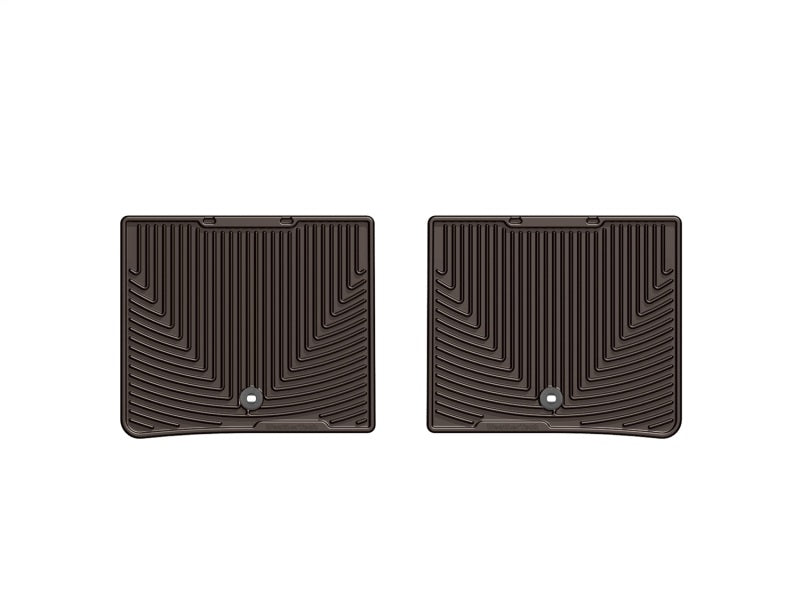 WeatherTech 2013+ Lexus ES Rear Rubber Mats - Cocoa