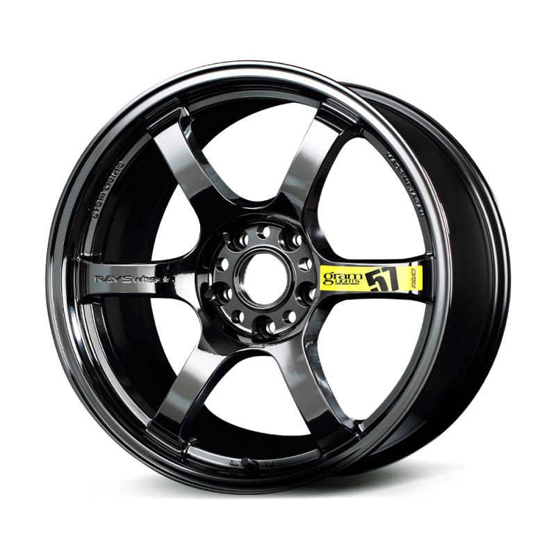 Gram Lights 57DR Limited Edition 15X8.0 +35 4x100 Rays Black Metal Coat (RB)