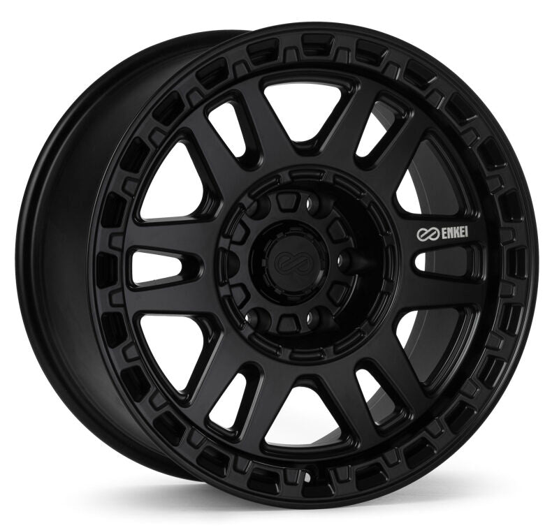 Enkei Trail-Tracker 17x8.5 / 6x139.7 BP / ET0 / 106.1mm Bore - Matte Black Wheel