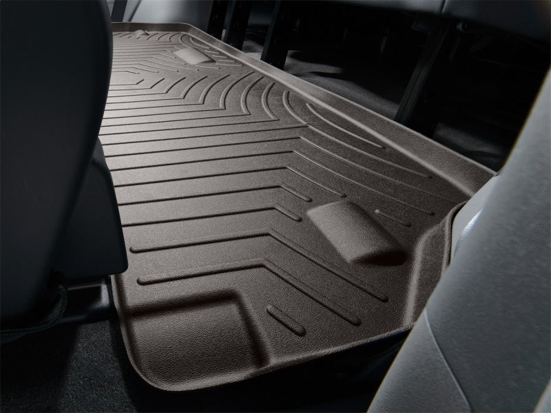 WeatherTech 2011+ Toyota Sienna Rear FloorLiner - Cocoa