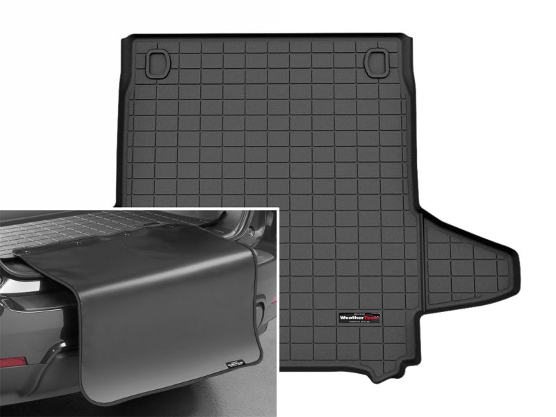 WeatherTech 24-26 Porsche Panamera Trunk Cargo Liner w/Bumper Protector - Black